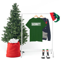 Security Front & Back Printed T Shirt - Bouncer Event Staff Uniform T-Shirt, Security Shirt, Security T Shirt, Bouncer Shirt, Staff T Shirt