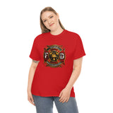 Firefighter T Shirt - Fire Department -100% Cotton Short Sleeve Unisex T-Shirt