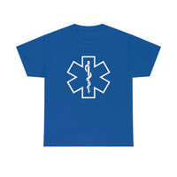 Star of Life - Paramedic EMT EMS Medic Firefighter Ambulance Doctor Nurse RN Emergency First Responder Shirt - Heavy Cotton Unisex