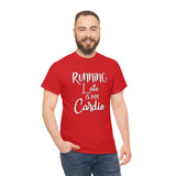 Running Late is my Cardio Shirt - Gift for Her Gift for Him Funny Sarcastic Birthday Graphic T Shirt Unisex Jersey Tees - Heavy Cotton