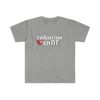 Valentine & Chill Softstyle Valentine's T Shirt - Funny Shirt, Valentines Shirt, Single Shirt