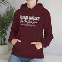 Postal Worker No Crying - Hoodie - United States Postal Worker Postal Wear Post Office Shirt Postal Shirt Unisex