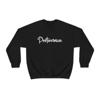 Postwoman Sweatshirt - United States Postal Worker Postal Wear Post Office Postal Mail Lady - Unisex Crewneck Sweatshirt