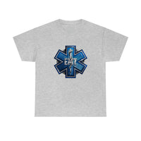 Star Of Life EMT - EMS Medic Firefighter Ambulance Doctor Nurse RN Emergency First Responder Shirt - Heavy Cotton Unisex T Shirt