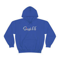 Single AF Valentine's Hoodie - Unisex Heavy Blend Hooded Sweatshirt - Funny Hoodie, Valentines Hoodie, Single Hoodie