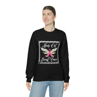 Breast Cancer Sweatshirt - United States Postal Worker Postal Wear Post Office Postal - Unisex Crewneck Sweatshirt