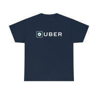 Driver Delivery T Shirt - New Logo Uber, Ride Share Shirt - Short Sleeve Unisex Tees - Heavy Cotton