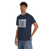 It's All Fun And Games Until Someone Misses A Scan - United States Postal Worker Postal Wear Post Office Postal Shirt - Heavy Cotton T Shirt