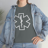 Star of Life - Paramedic EMT EMS Medic Firefighter Ambulance Doctor Nurse RN Emergency First Responder Shirt - Heavy Cotton Unisex