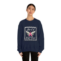 Breast Cancer Sweatshirt - United States Postal Worker Postal Wear Post Office Postal - Unisex Crewneck Sweatshirt