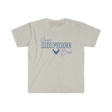 Proud Air Force Dad - Unisex Softstyle T-Shirt