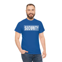 Security Front & Back Printed T Shirt - Bouncer Event Staff Uniform T-Shirt, Security Shirt, Security T Shirt, Bouncer Shirt, Staff T Shirt