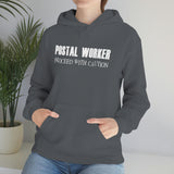 Postal Worker Caution Hoodie - United States Postal Worker Postal Wear Post Office Shirt Postal Shirt Unisex