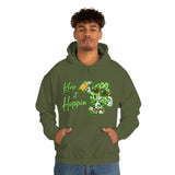 Keep It Hoppin' Hoodie - Hops Beer, Drinking Beer, Hops, Beer Season, Craft Beer, Home Brew, Best Beer, Unisex Heavy Blend Hooded Sweatshirt