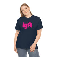 Driver Delivery T Shirt - New Lyft Logo, Lyft, Ride Share Shirt - Short Sleeve Unisex Tees - Heavy Cotton