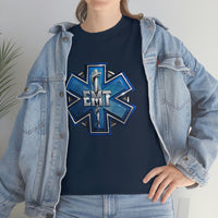 Star Of Life EMT - EMS Medic Firefighter Ambulance Doctor Nurse RN Emergency First Responder Shirt - Heavy Cotton Unisex T Shirt