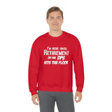 Until Retirement Shirt - United States Postal Worker Postal Wear Post Office Postal - Unisex Crewneck Sweatshirt