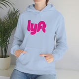 Driver Delivery Hoodie - New Logo Lyft, Lyft, Ride Share Hooded Sweatshirt - Unisex Heavy Blend Hoodie