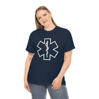 Star of Life - Paramedic EMT EMS Medic Firefighter Ambulance Doctor Nurse RN Emergency First Responder Shirt - Heavy Cotton Unisex