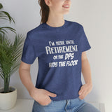 Until Retirement Bella Canvas Unisex T Shirt - United States Postal Worker Postal Wear Post Office Postal Shirt