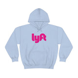 Driver Delivery Hoodie - New Logo Lyft, Lyft, Ride Share Hooded Sweatshirt - Unisex Heavy Blend Hoodie