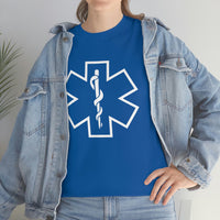Star of Life - Paramedic EMT EMS Medic Firefighter Ambulance Doctor Nurse RN Emergency First Responder Shirt - Heavy Cotton Unisex
