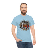 Touchdown Season Football T Shirt - 100% Cotton Short Sleeve Unisex T-Shirt