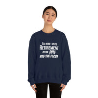 Until Retirement Shirt - United States Postal Worker Postal Wear Post Office Postal - Unisex Crewneck Sweatshirt