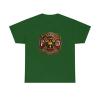 Firefighter T Shirt - Fire Department -100% Cotton Short Sleeve Unisex T-Shirt