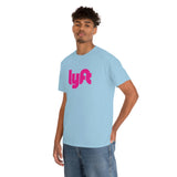 Driver Delivery T Shirt - New Lyft Logo, Lyft, Ride Share Shirt - Short Sleeve Unisex Tees - Heavy Cotton