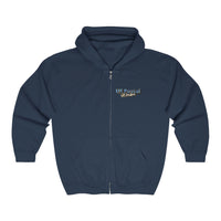 Postal Worker - Front & Back Printed Unisex Heavy Blend Full Zip Hoodie Jacket