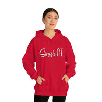 Single AF Valentine's Hoodie - Unisex Heavy Blend Hooded Sweatshirt - Funny Hoodie, Valentines Hoodie, Single Hoodie