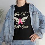 Breast Cancer - United States Postal Worker Postal Wear Post Office Postal Shirt - Heavy Cotton Short Sleeve Unisex