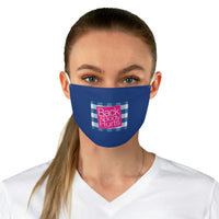 Back & Body Hurts Plaid - Fabric Face Mask