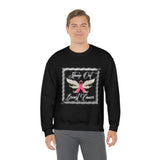 Breast Cancer Sweatshirt - United States Postal Worker Postal Wear Post Office Postal - Unisex Crewneck Sweatshirt