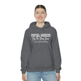 Postal Worker No Crying - Hoodie - United States Postal Worker Postal Wear Post Office Shirt Postal Shirt Unisex