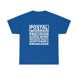Guess Work - United States Postal Worker Postal Wear Post Office Postal Shirt - Short Sleeve Unisex T Shirt