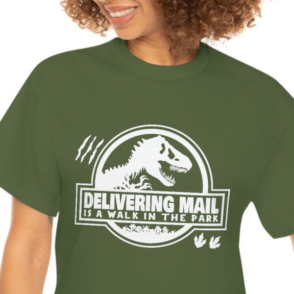 Delivering Mail Softstyle Shirt -Mail Carrier United States Postal Worker Postal Wear Post Office Postal Shirt - Unisex T Shirt