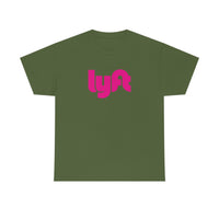 Driver Delivery T Shirt - New Lyft Logo, Lyft, Ride Share Shirt - Short Sleeve Unisex Tees - Heavy Cotton