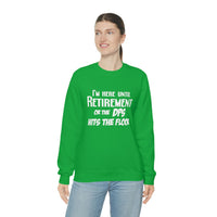 Until Retirement Shirt - United States Postal Worker Postal Wear Post Office Postal - Unisex Crewneck Sweatshirt