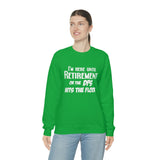 Until Retirement Shirt - United States Postal Worker Postal Wear Post Office Postal - Unisex Crewneck Sweatshirt