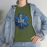 Star Of Life EMT - EMS Medic Firefighter Ambulance Doctor Nurse RN Emergency First Responder Shirt - Heavy Cotton Unisex T Shirt