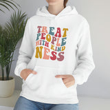 Treat People With Kindness Hooded Sweatshirt - Unisex Heavy Blend Hoodie