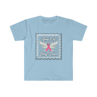 Breast Cancer - United States Postal Worker Postal Wear Post Office Postal Shirt - Softstyle Short Sleeve