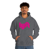 Driver Delivery Hoodie - New Logo Lyft, Lyft, Ride Share Hooded Sweatshirt - Unisex Heavy Blend Hoodie