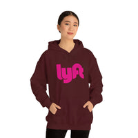 Driver Delivery Hoodie - New Logo Lyft, Lyft, Ride Share Hooded Sweatshirt - Unisex Heavy Blend Hoodie