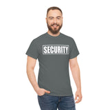 Security Front & Back Printed T Shirt - Bouncer Event Staff Uniform T-Shirt, Security Shirt, Security T Shirt, Bouncer Shirt, Staff T Shirt