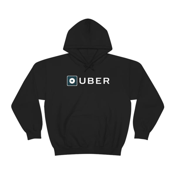 Driver Delivery Hoodie - New Logo Uber, Ride Share Hooded Sweatshirt - Unisex Heavy Blend Hoodie