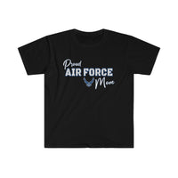 Proud Air Force Mom - Unisex Softstyle T-Shirt