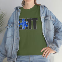 EMT T Shirt - Paramedic EMS Medic Firefighter Ambulance Doctor Nurse RN Emergency First Responder - Heavy Cotton Unisex